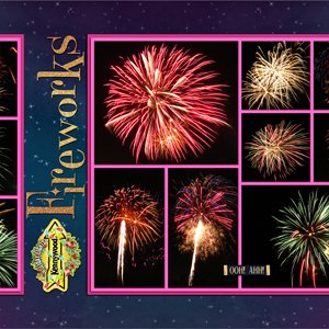 Kennywood Holiday Lights2 Fireworks