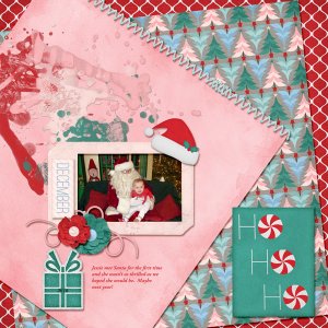 Meeting Santa for the First Time
