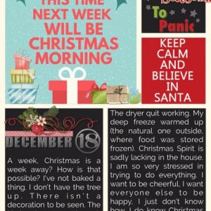 Tis the Season to Panic