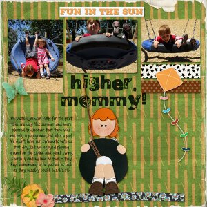 Higher, Mommy!