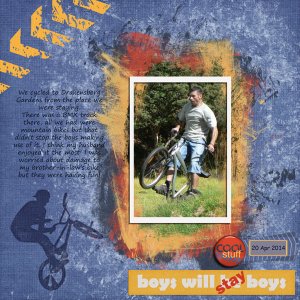 Boys will stay boys