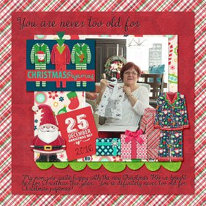 You are never too old for Christmas Pajamas
