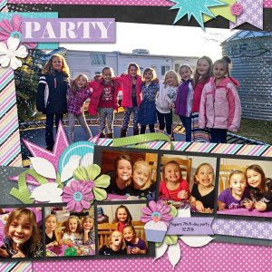 Megan's 7th Bday Party