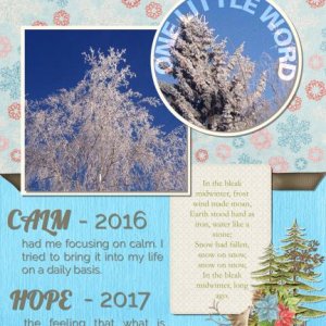 Hope One Little Word 2017