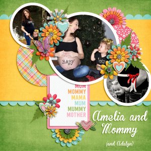 Amelia and Mommy