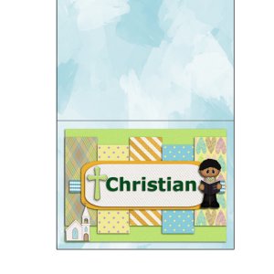 Communion Card