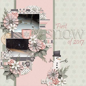 1st snow of 2017