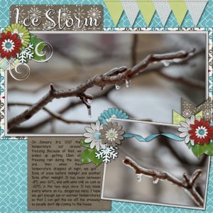 January Template Bundle - It's Snow Time