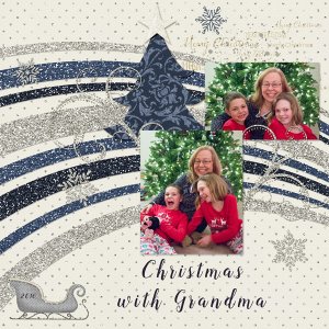 Christmas night with Grandma ~ 2016