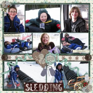 Sledding