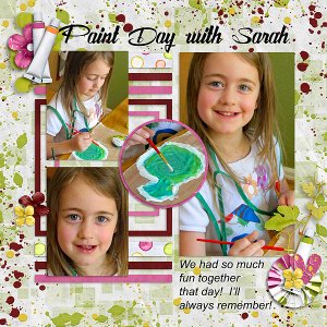 Paint Day with Sarah