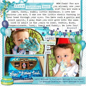 Happy 1st Birthday!