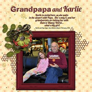 Karlie and Papa