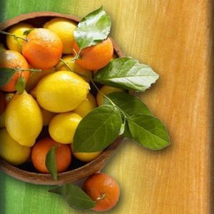 Fruit in Bowl