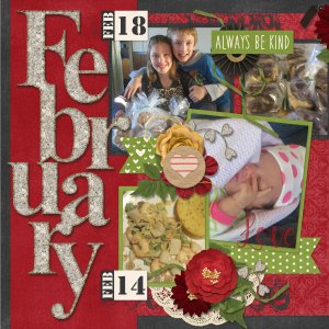 My February {2016} -Left Side