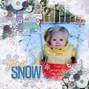 Swinging in the snow