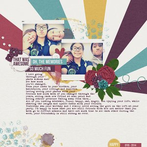 Blue Heart Scraps - January FB Challenge