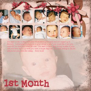 1 month Meriah