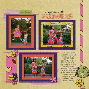 A Garden of flowers