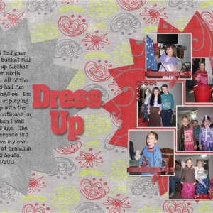 Sashay dress up
