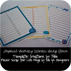 Badge Calendar