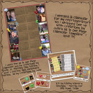 All in 1 Callendar Hybrid project