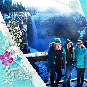 Frozen Waterfall