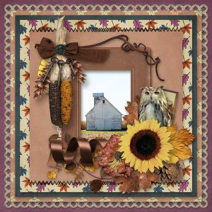 Autumn Barn