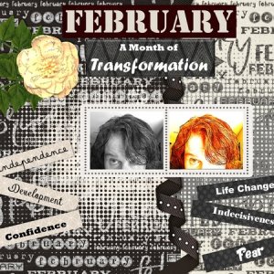 A Month of Transformation - February 2017 A Year of Blessings Challenge