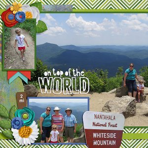 on top of the WORLD, left