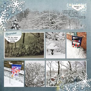 February Snow, right side