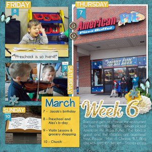 Week 6 of 2013