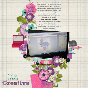 Today I feel Creative