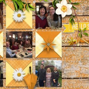Hello Spring April Calendar