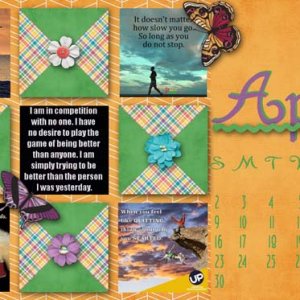 April desktop