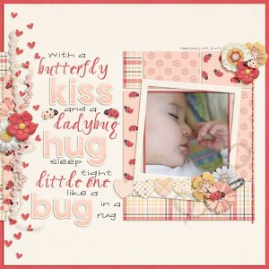 Butterfly Kiss and Ladybug Hug