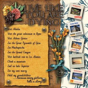 Live like you are dying