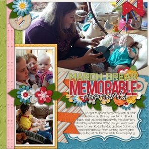 March Template Bundle - Looking Back