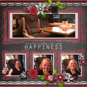 Me ... On a London Train