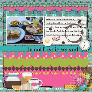 Breakfast is served