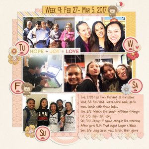 Week 9: Feb 27- Mar 5