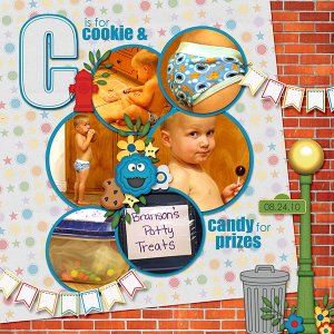 C is for Cookie and Candy for Prizes