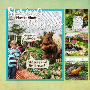 Spring Flower Show at Phipps Conservatory, left side