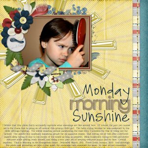 Monday Morning Sunshine