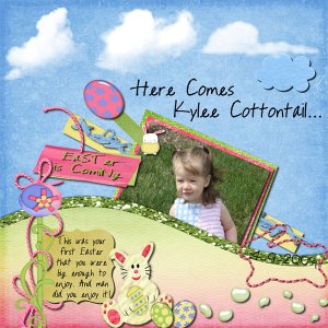 Here Comes Kylee Cottontail...