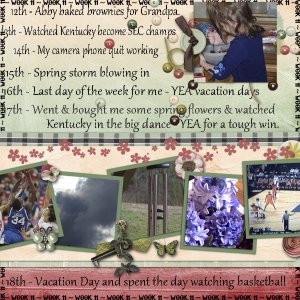 P52 - Week 11 - March 12-18th