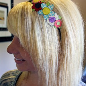 Paper Flower Headband