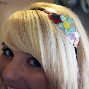 Paper Flower Headband
