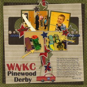 WNKC Pinewood Derby