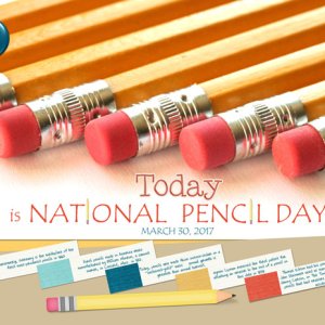 Today is National Pencil Day